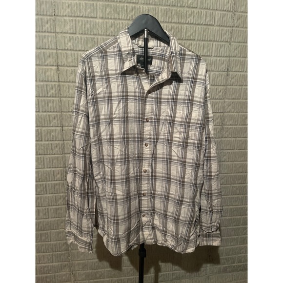 Eddie Bauer Other - Eddie Bauer Plaid Long Sleeve Button Up Shirt Men's Size L Cotton Outdoor